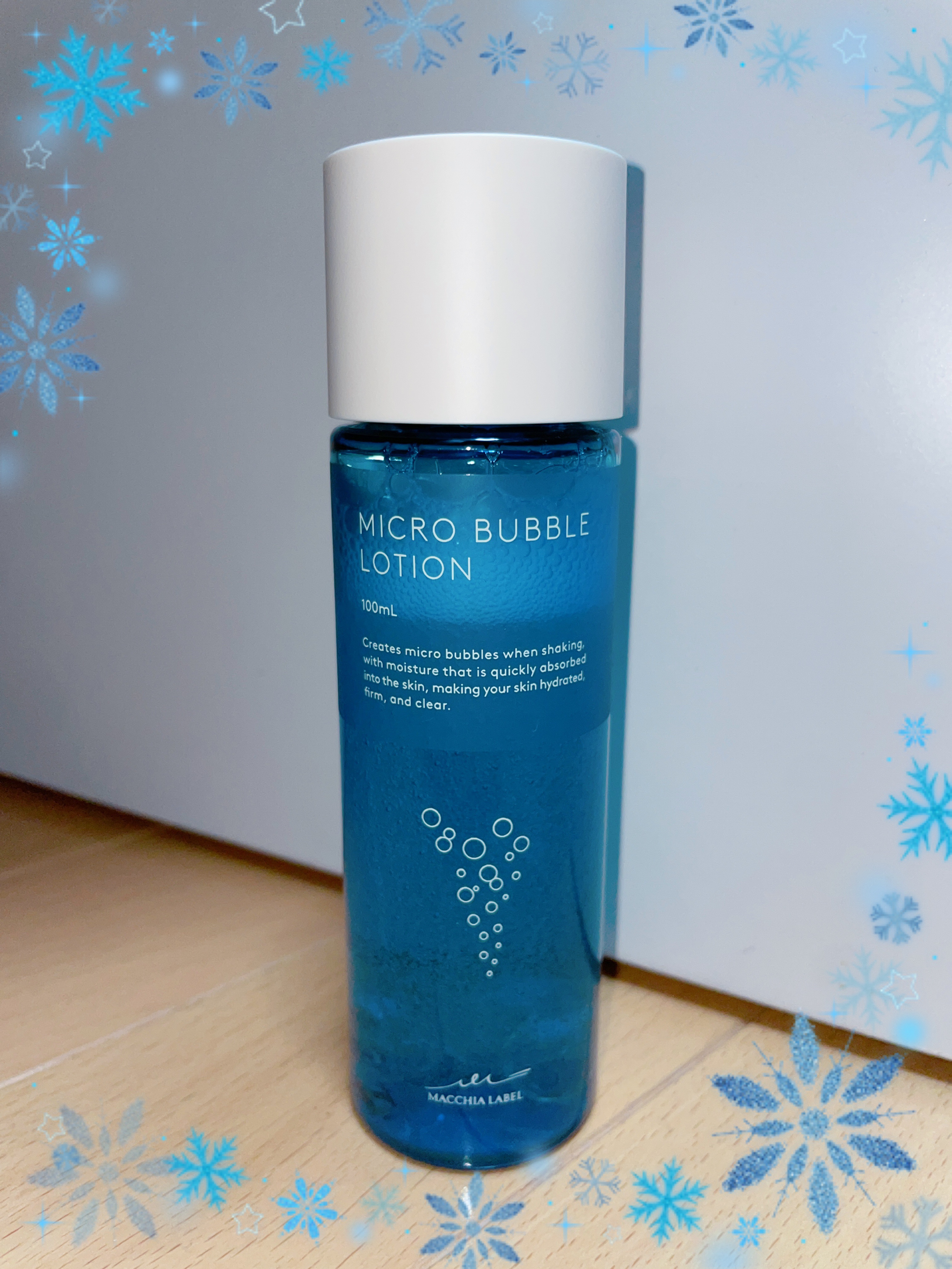 薬用マイクロバブルローション/Macchia Label/化粧水を使ったクチコミ（2枚目）