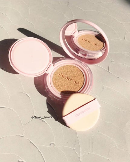 ワンダーベルベットラスティングクッション/i’m meme/クッションファンデーションを使ったクチコミ(4枚目)