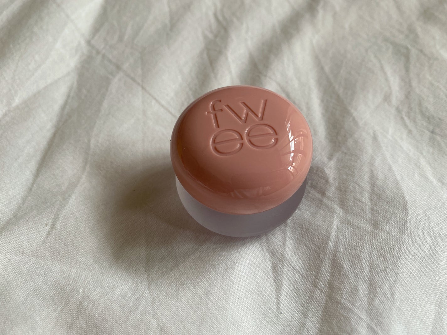 リップアンドチーク ブラーリープリンポット/fwee/口紅を使ったクチコミ(1枚目)