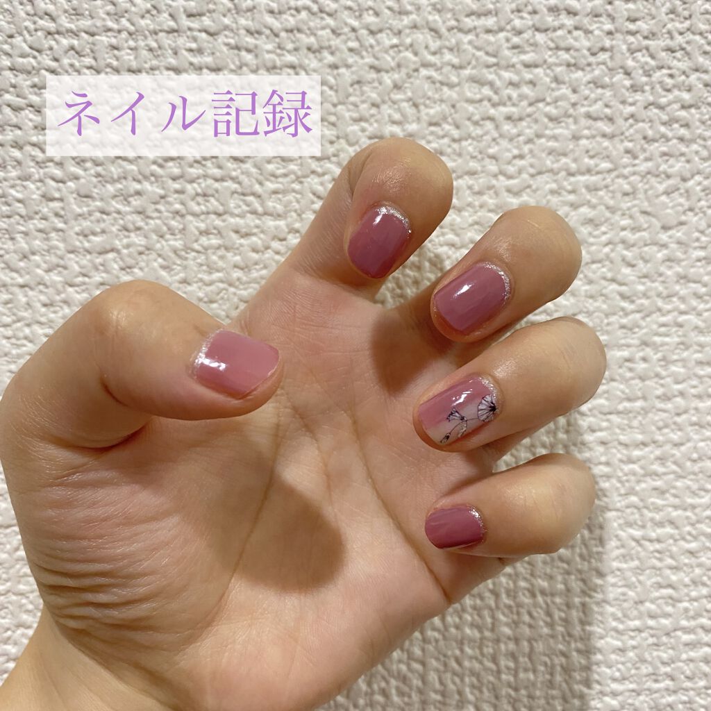 しずくネイルシール/キャンドゥ/ネイルシールを使ったクチコミ（1枚目）