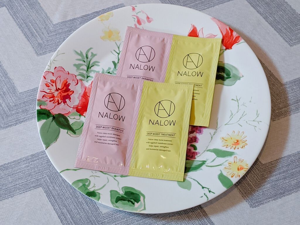 ディープモイスト シャンプー／トリートメント/NALOW/市販シャンプーを使ったクチコミ（1枚目）