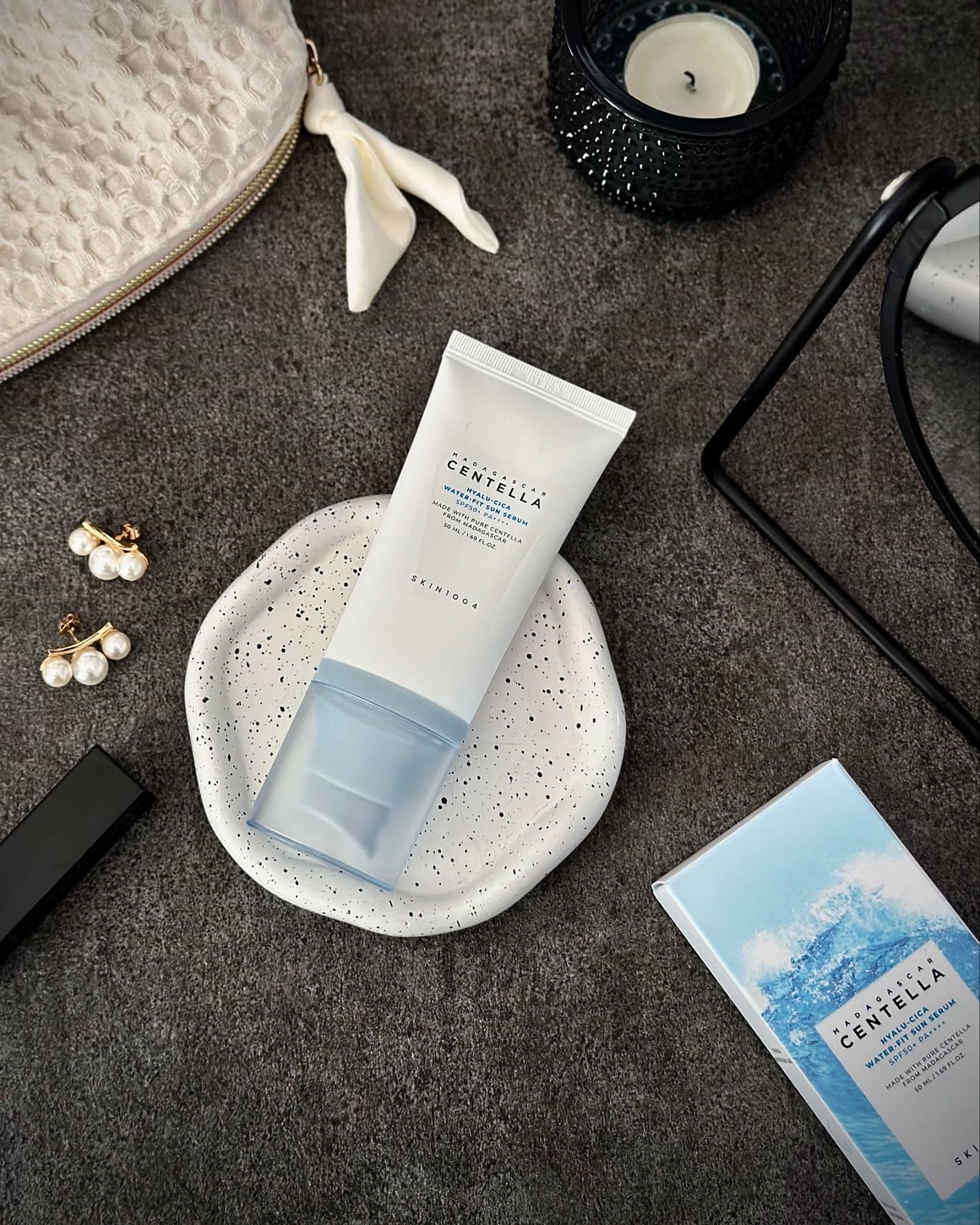 ヒアルーシカ ウォーターフィット サンセラム/SKIN1004/日焼け止めローションを使ったクチコミ(1枚目)