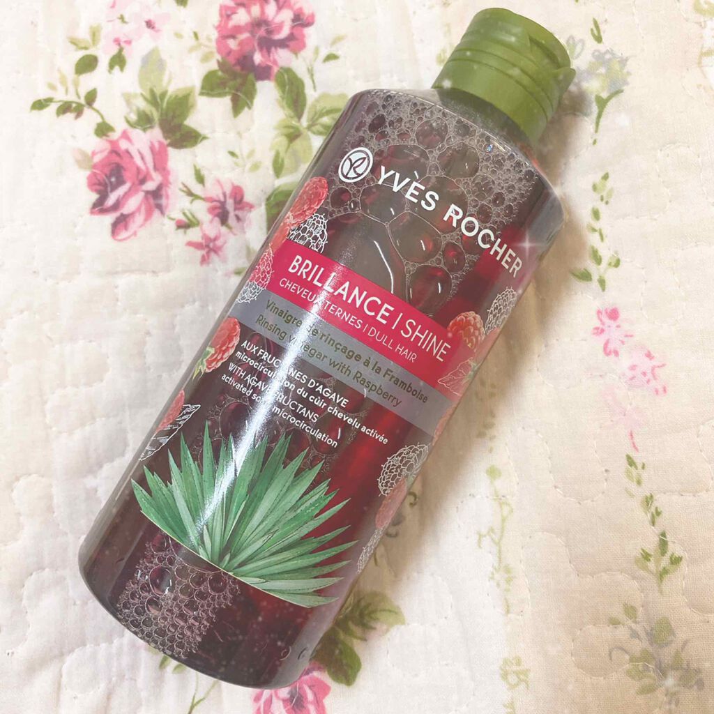 リンシングビネガー シルキーシャイン さらキララズベリー/イヴ・ロシェ/洗い流すヘアトリートメントを使ったクチコミ(1枚目)