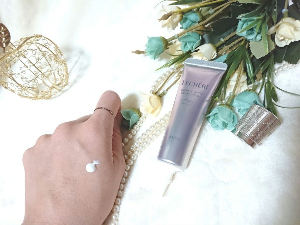 リンクルホワイト UVエマルジョン/ルシェリ/乳液を使ったクチコミ(2枚目)