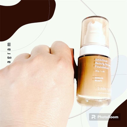 アンビシャス ビューティーセラムファンデーション/SINN PURETÉ/リキッドファンデーションを使ったクチコミ(4枚目)