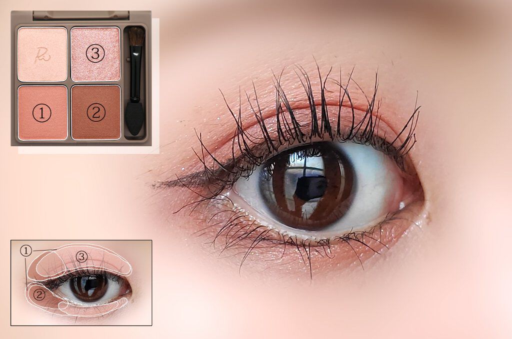 インザミラーアイパレット/Ririmew/アイシャドウパレットを使ったクチコミ（2枚目）