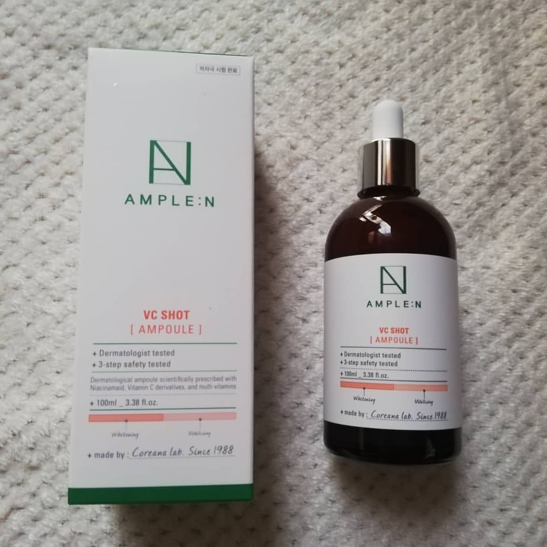 ビタミンCショット(VCショット)美容液/AMPLE:N/美容液を使ったクチコミ(1枚目)