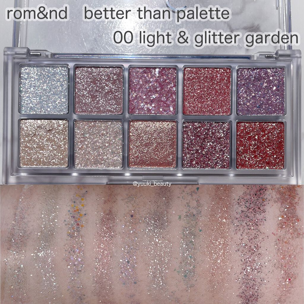 ベターザンパレット/rom&nd/アイシャドウパレットを使ったクチコミ(2枚目)