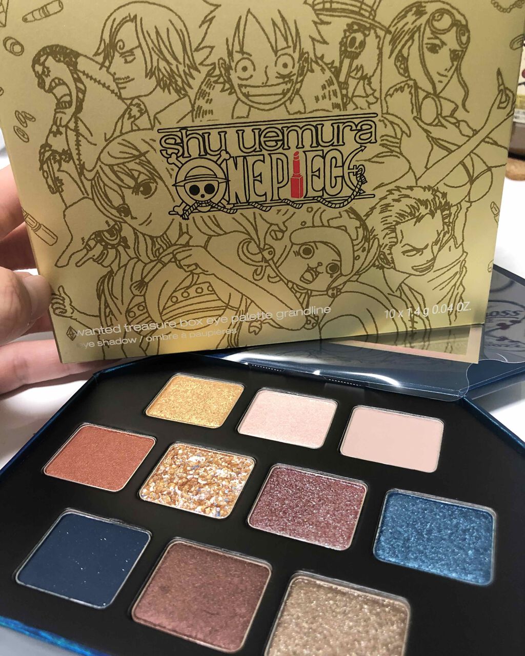 ウォンテッド トレジャーボックス アイパレット グランドライン/shu uemura/アイシャドウパレットを使ったクチコミ(2枚目)