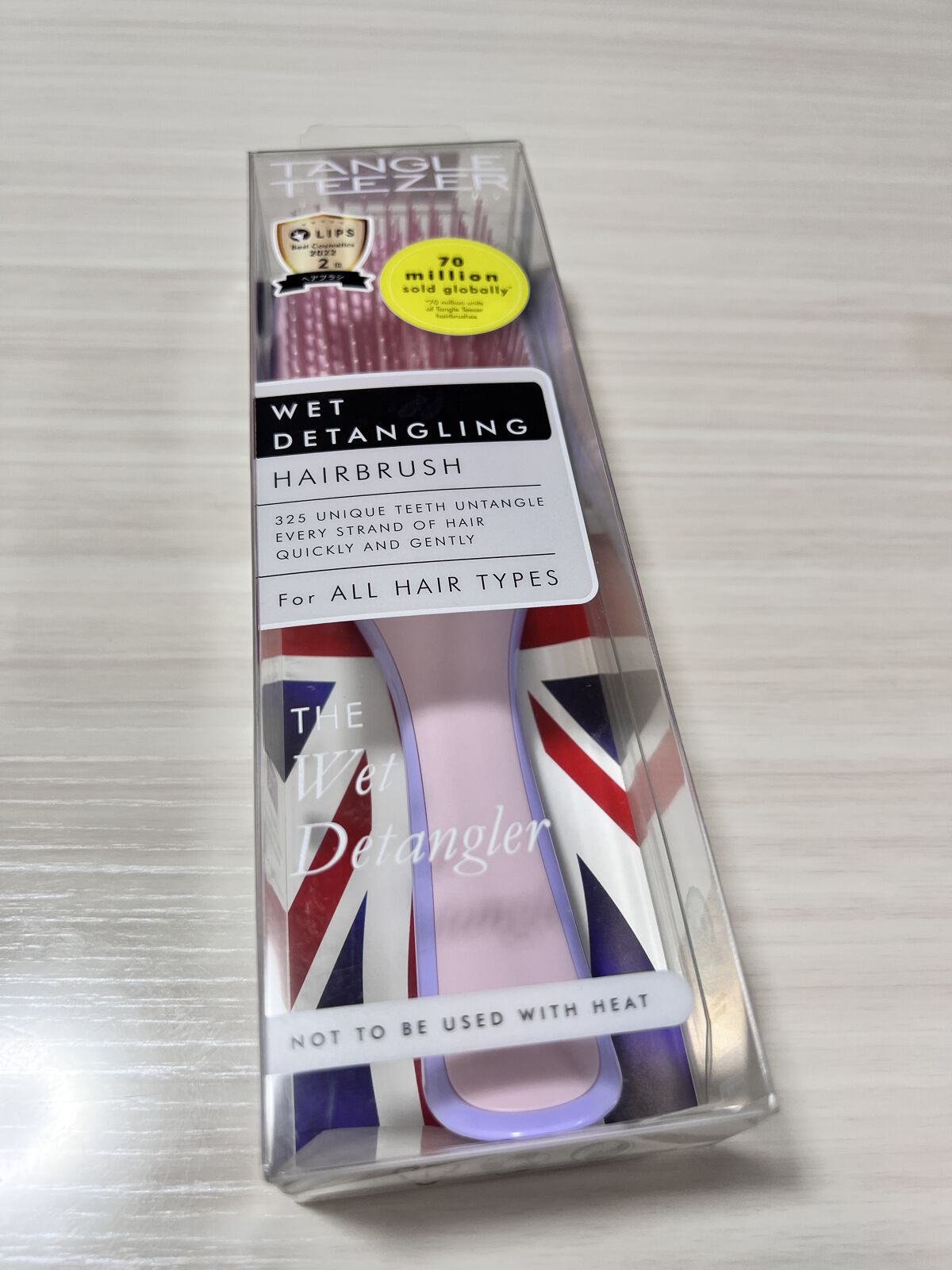 タングルティーザー ザ・アルティメットディタングラー バブルガム/TANGLE TEEZER/ヘアブラシを使ったクチコミ（1枚目）