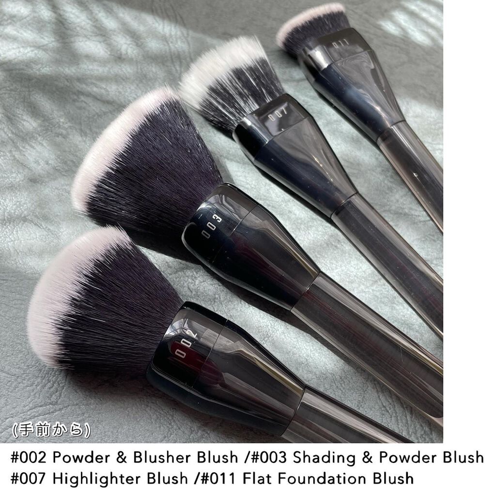 Ohgnus Make up Blush Set/Ohgnus/メイクブラシを使ったクチコミ(5枚目)