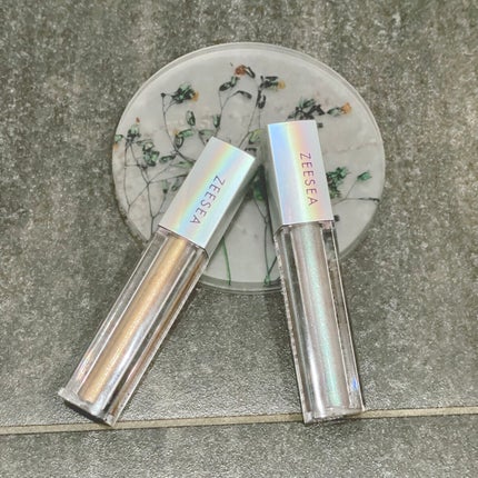 ダイヤモンドシリーズ 星空リキッドアイシャドウ BR 02 枯れた夢/ZEESEA/リキッドアイシャドウを使ったクチコミ(1枚目)