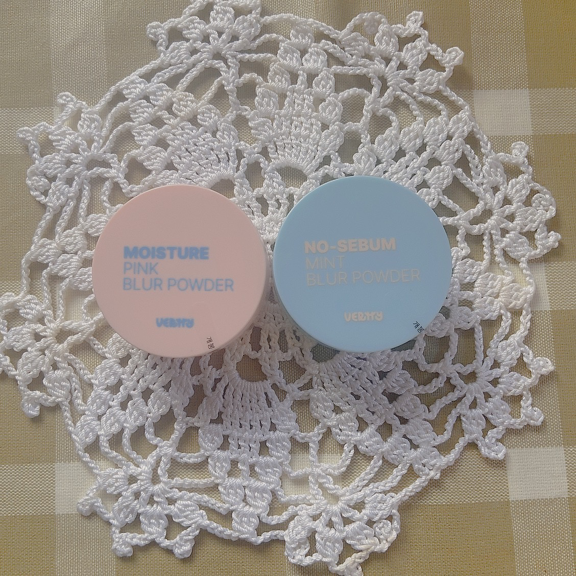 モイスチャーピンクブラーパウダー/Vertty/ルースパウダーを使ったクチコミ（1枚目）