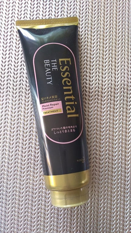 THE BEAUTY 髪のキメ美容プレミアムトリートメント<モイストリペアプレミアム>/エッセンシャル/洗い流すヘアトリートメントを使ったクチコミ(1枚目)