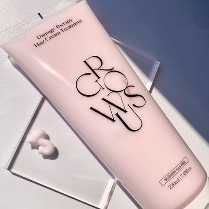 しろいぱんだ on LIPS 「▷GROWUSダメージセラピークリームトリートメント韓国スパケ..」(5枚目)