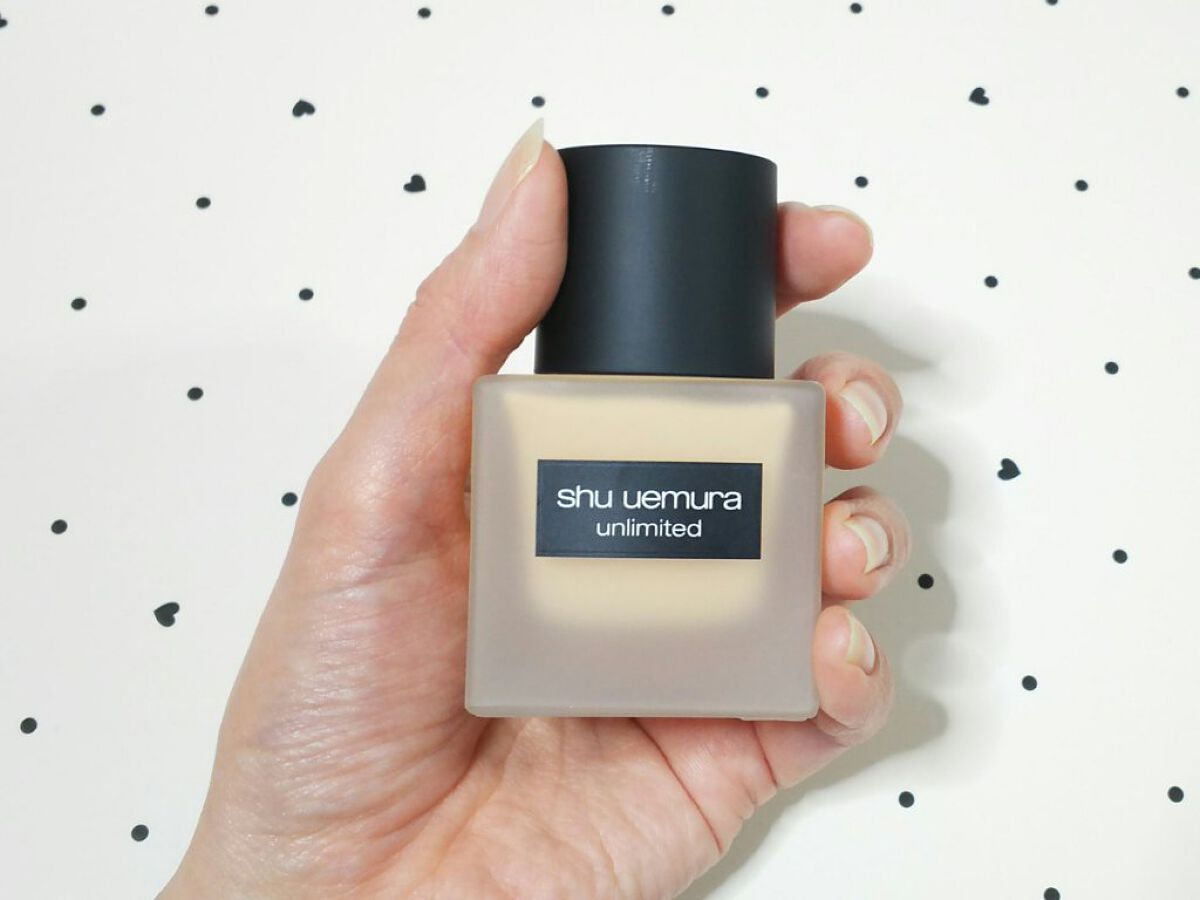 （旧）アンリミテッド ラスティング フルイド/shu uemura/リキッドファンデーションを使ったクチコミ（1枚目）