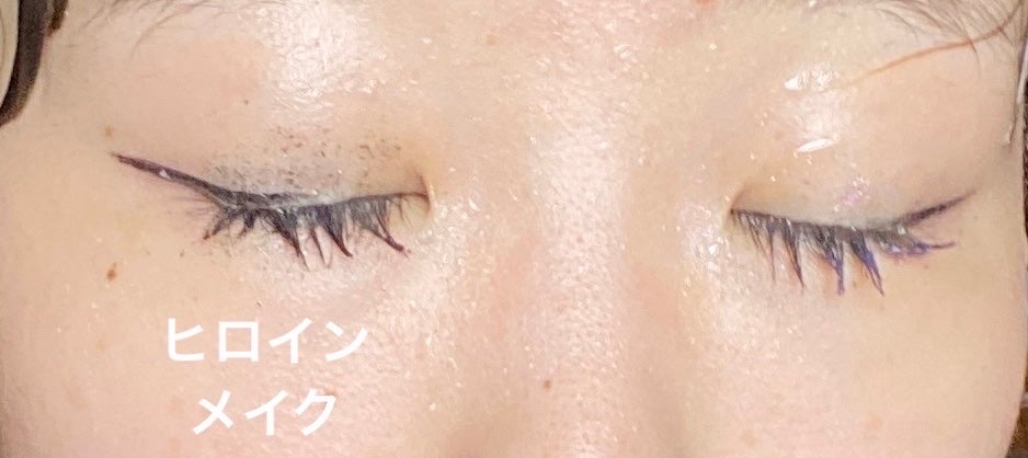 ロング&カールマスカラ アドバンストフィルム/ヒロインメイク/マスカラを使ったクチコミ(4枚目)