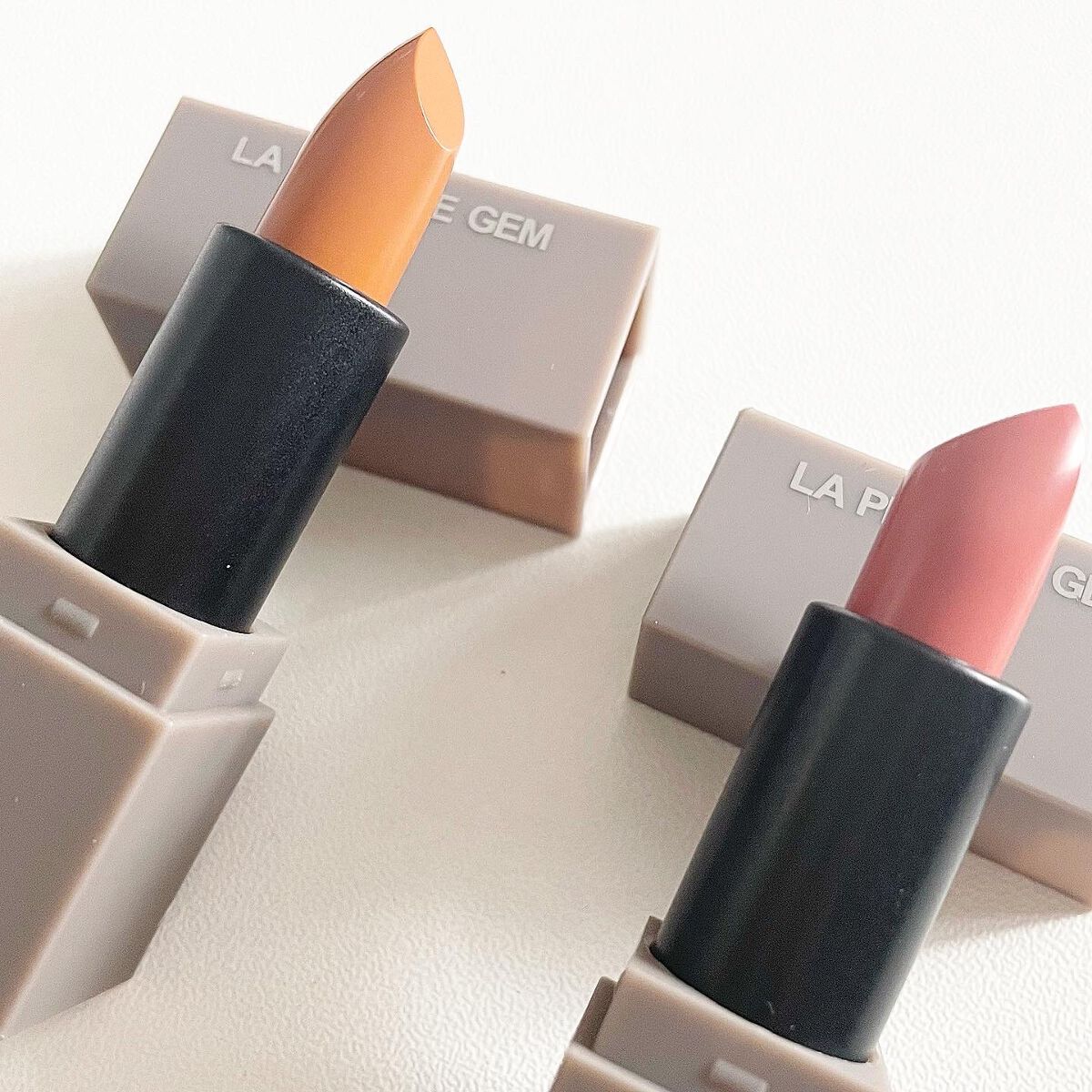 BALANCE LIP/la peau de gem./口紅を使ったクチコミ(3枚目)