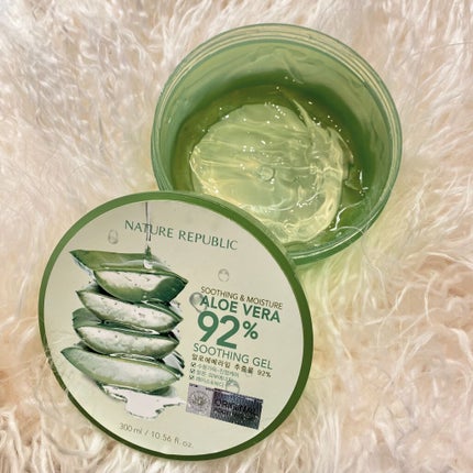 マイルド&モイスチャーアロエジェル/ネイチャーリパブリック/ボディローションを使ったクチコミ(1枚目)