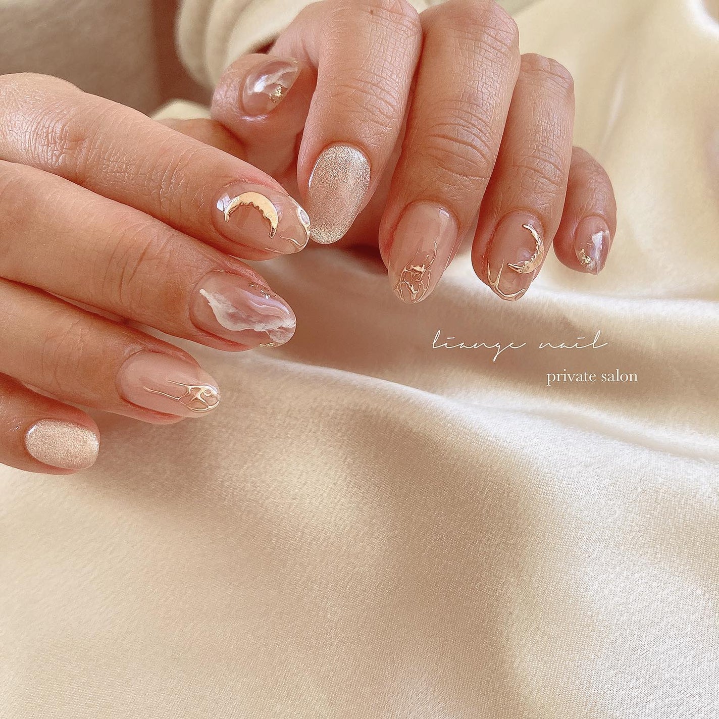 Yuki on LIPS 「.お持ち込みデザイン✨...Liangenail《リアンジェ..」(1枚目)