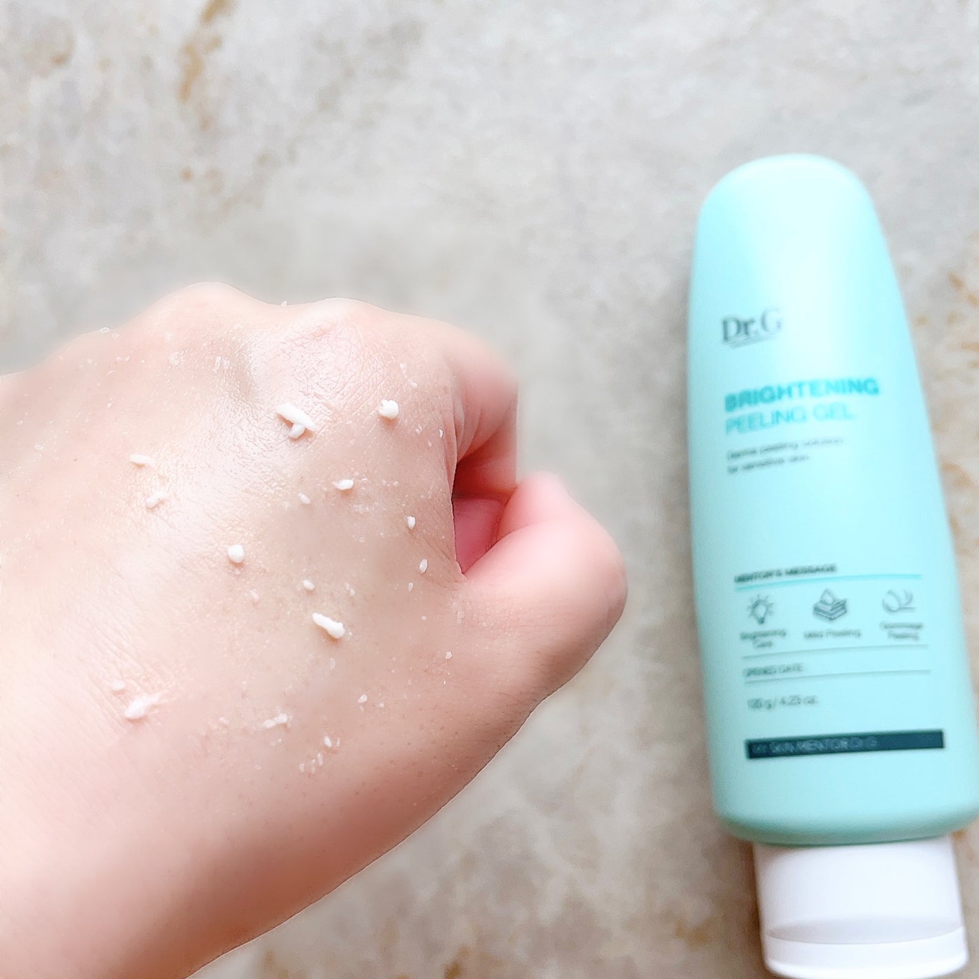 ブライトニングアップサンプラス/Dr.G/日焼け止めクリームを使ったクチコミ(3枚目)