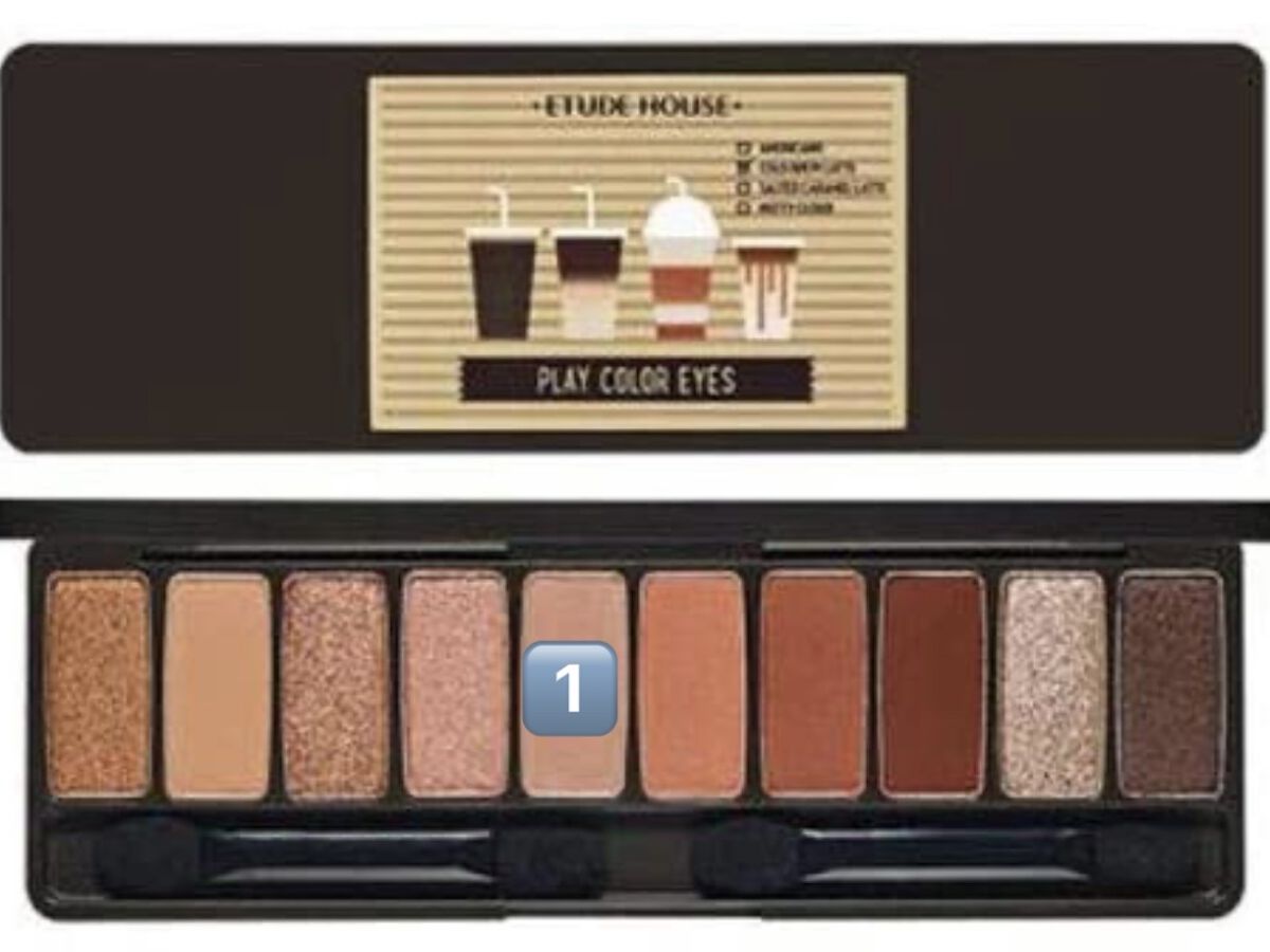 プレイカラー アイシャドウ/ETUDE/アイシャドウパレットを使ったクチコミ（3枚目）