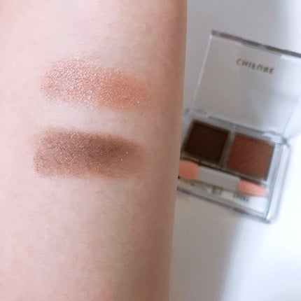 アイ カラー(チップ付)/ちふれ/アイシャドウパレットを使ったクチコミ(3枚目)