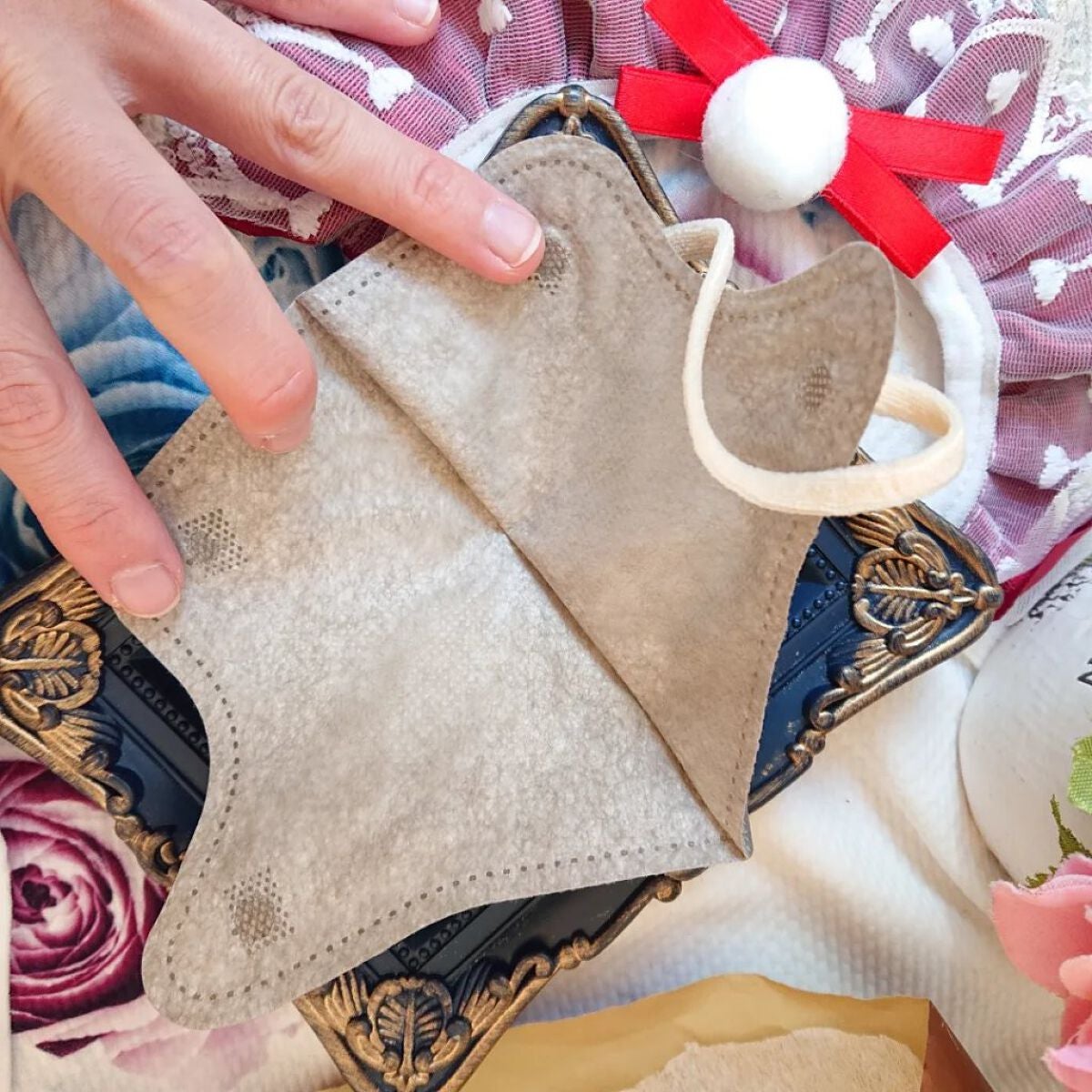 真紅 on LIPS 「【JewelFlapMask-3DDailyStyle-】のご..」(4枚目)