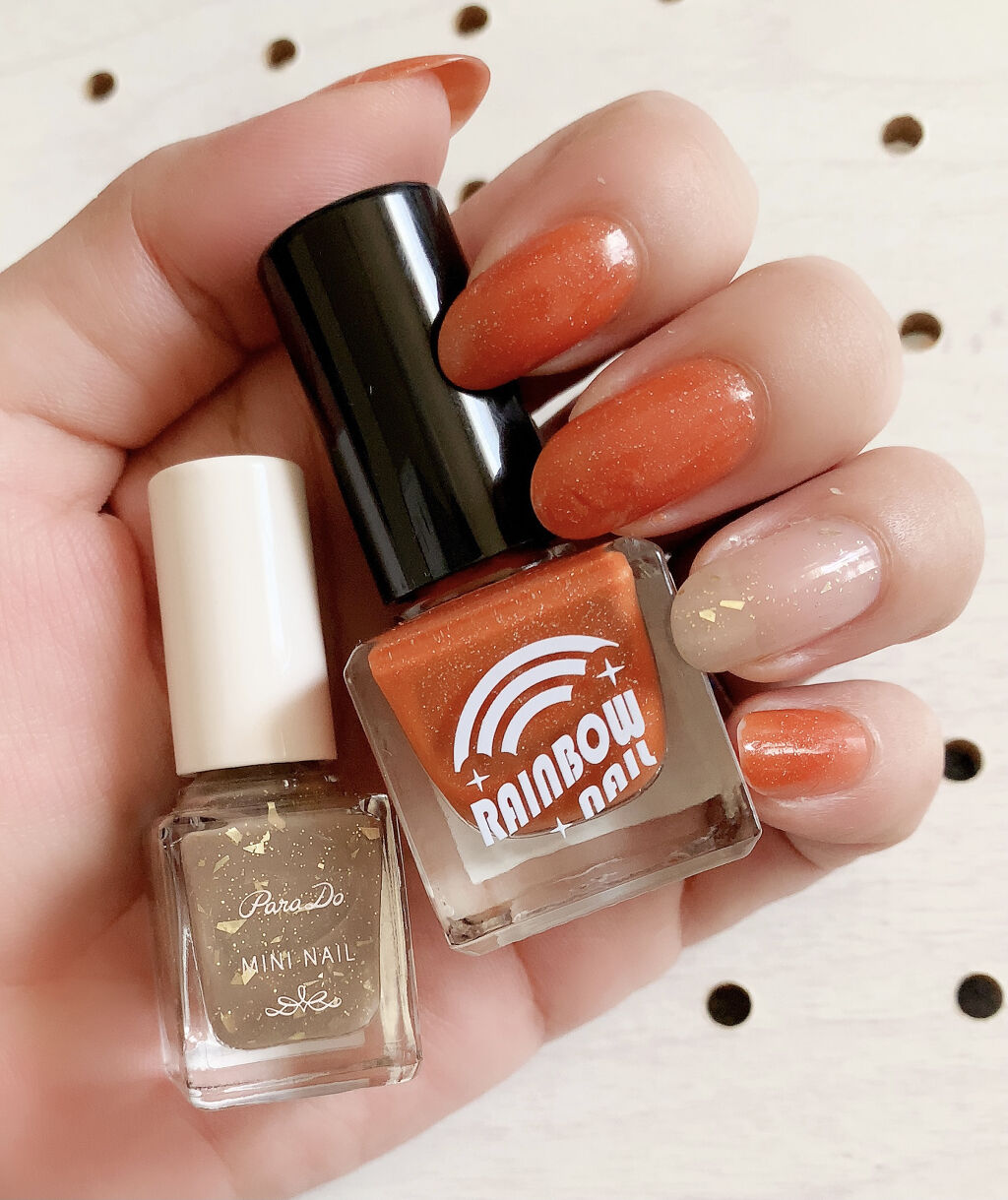 #オレンジネイル,#夏ネイル,#時短ネイル,#じじちゃんネイルのネイルデザイン