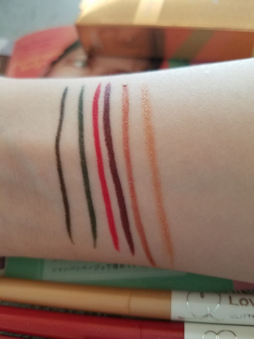 ラブ・ライナー リキッドアイライナー グリッターコレクション2/ラブ・ライナー/リキッドアイライナーを使ったクチコミ(2枚目)