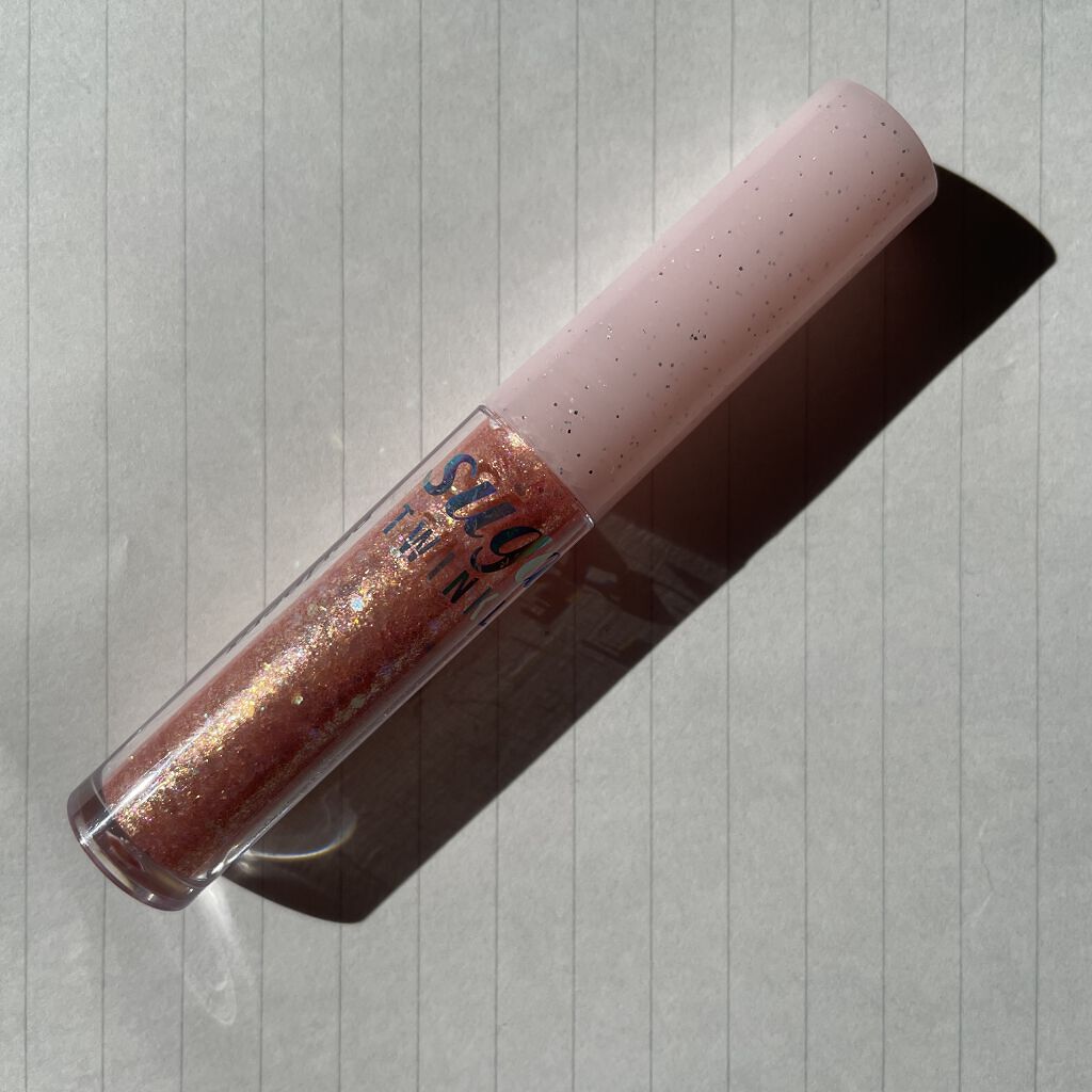 シュガー トゥインクル リキッド グリッター 02 SODAPOP FLAKES/PERIPERA/グリッターを使ったクチコミ（2枚目）