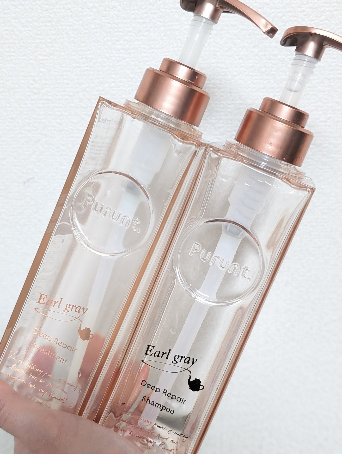 プルント ディープリペアペアセット アールグレイ N/Purunt./市販シャンプーを使ったクチコミ(1枚目)