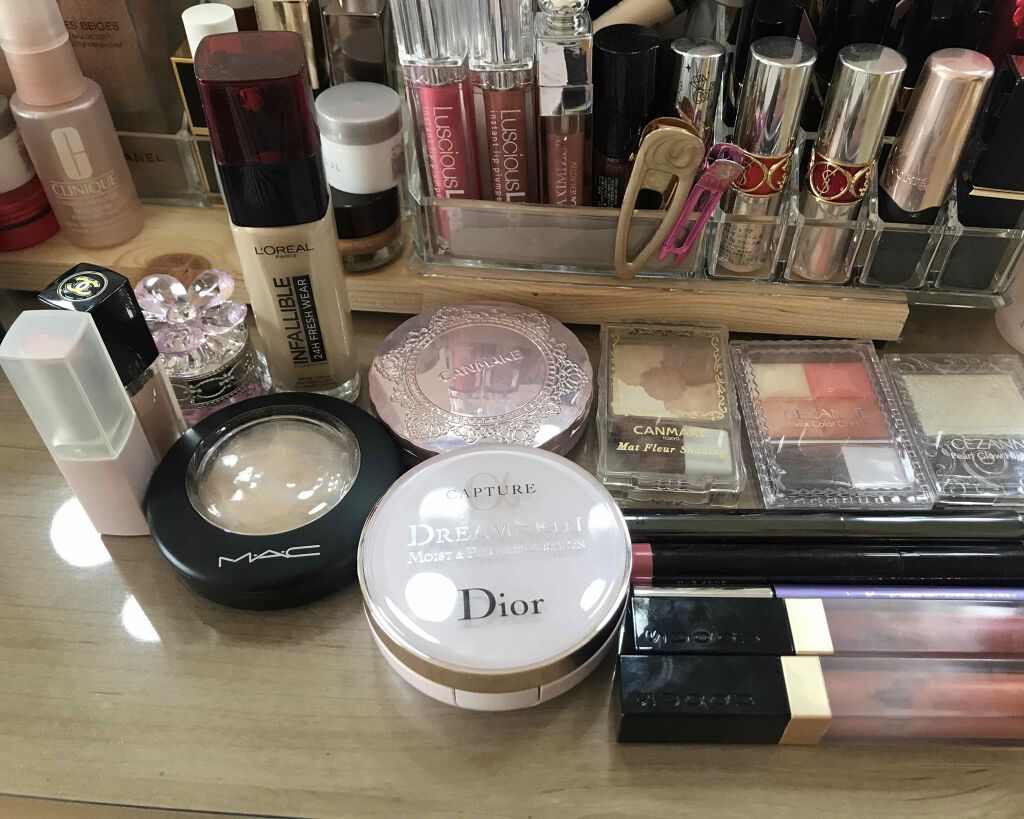 ミックスカラーチーク/CEZANNE/パウダーチークを使ったクチコミ（1枚目）