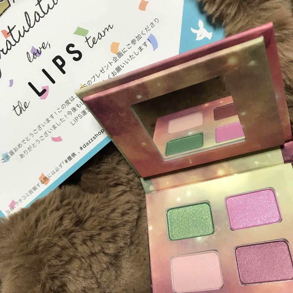 ザ パレットオブブライトサイド (2019 HOLIDAY COLLECTION)/DAZZSHOP/アイシャドウパレットを使ったクチコミ（2枚目）