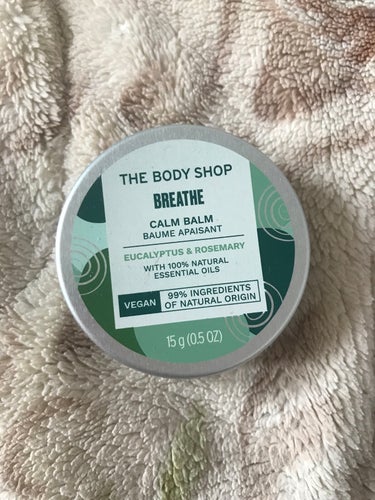 THE BODY SHOP ウェルネス　カームバーム　ユーカリ＆ローズマリーのクチコミ「ザボディショップジャパン株式会社
ザボディショップ
BREATHE
CALM BALM
ウェル.....」（1枚目）