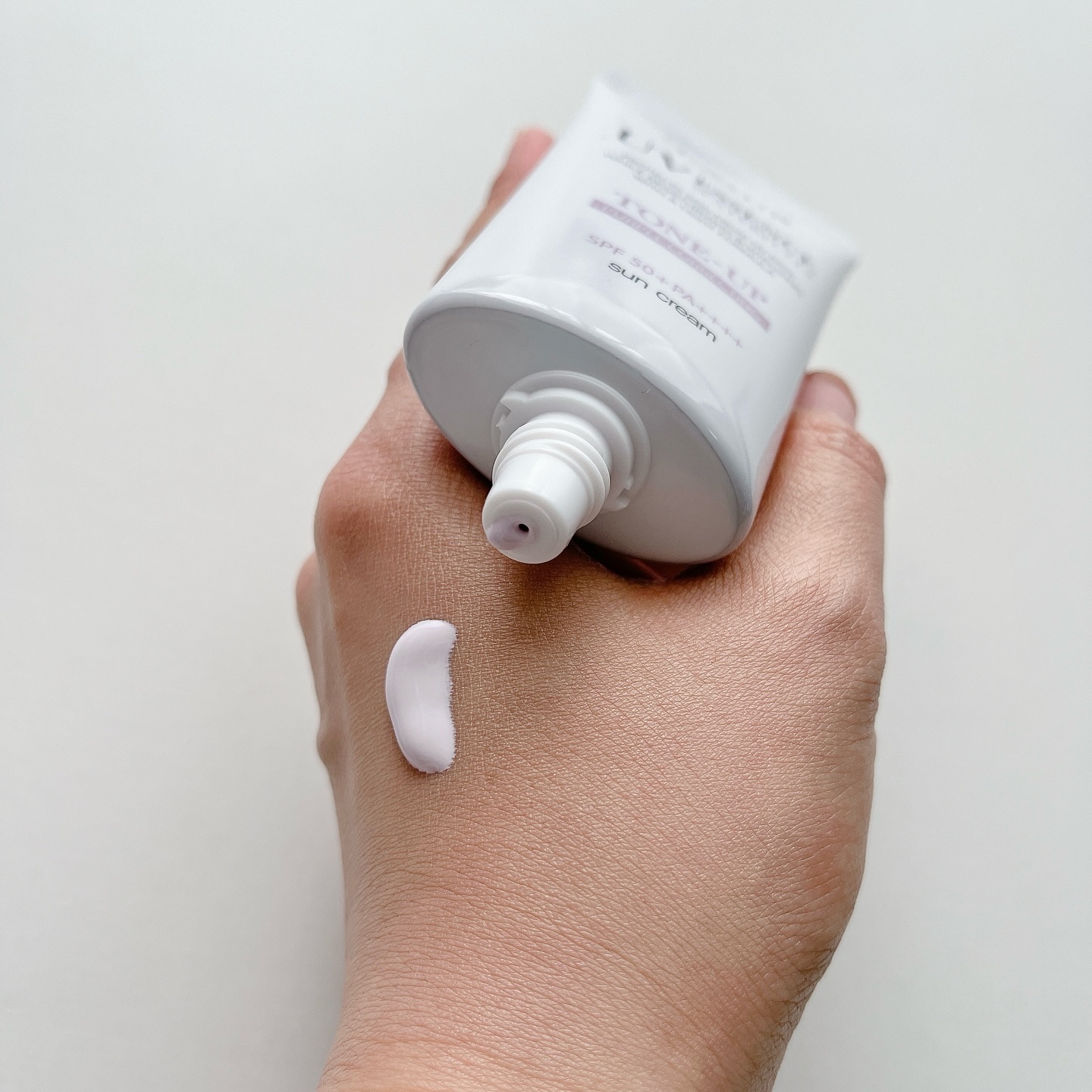 ウォータフルトーンアップサンクリーム/ダルバ/日焼け止めクリームを使ったクチコミ（3枚目）