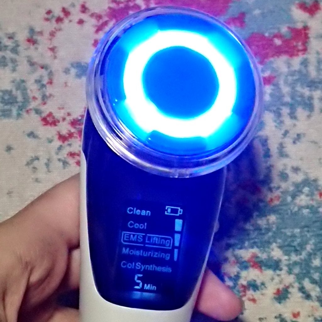 多機能温冷美顔器/ANLAN/美顔器・マッサージを使ったクチコミ(5枚目)