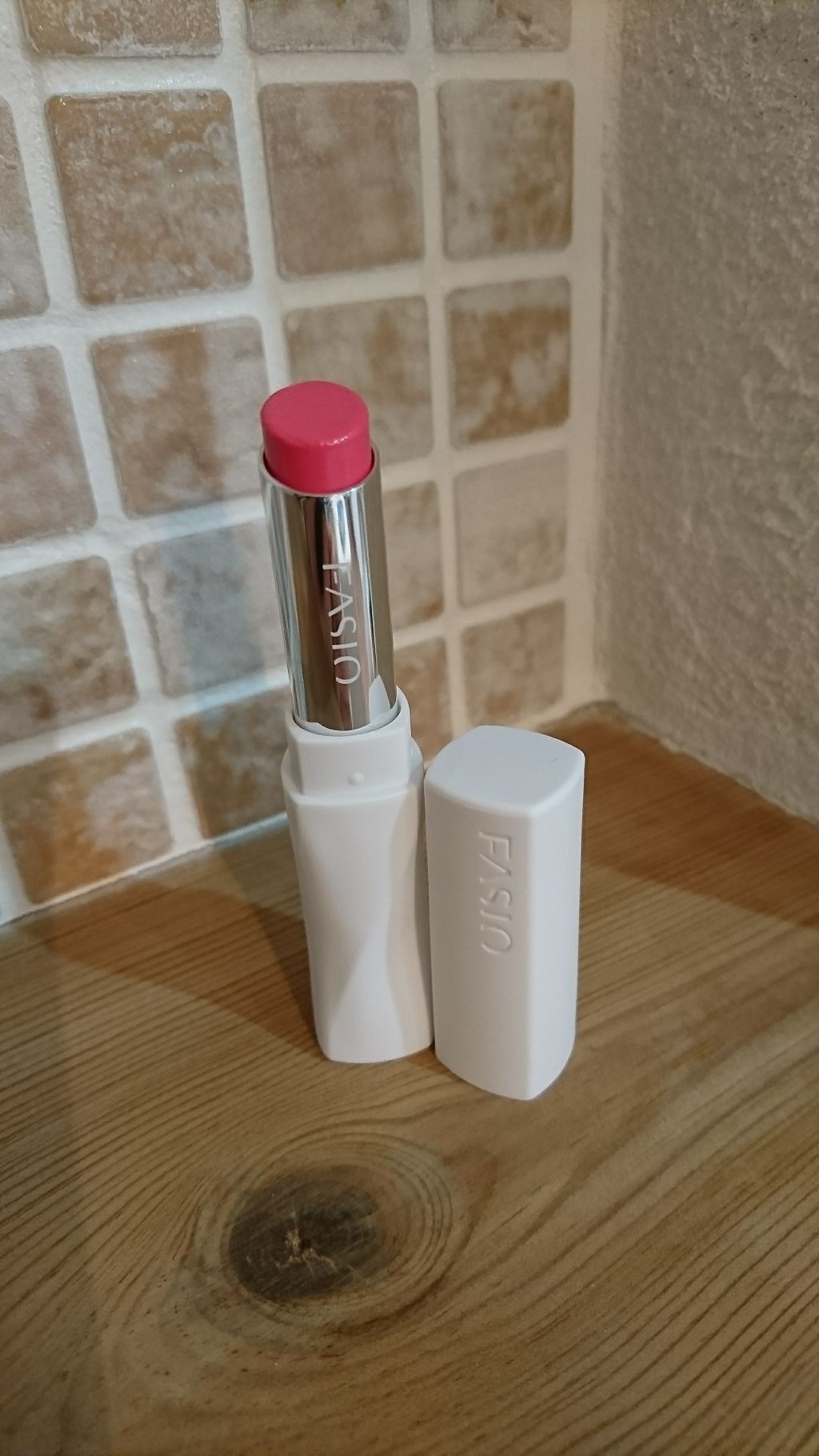 FASIO バーム ルージュのクチコミ「◆FASIO バーム ルージュ PK830
   (税抜1,400円)


初めてこのリップを.....」（1枚目）