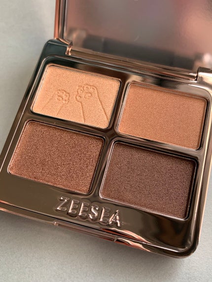 アニマルアイシャドウ(4シェード)/ZEESEA/アイシャドウパレットを使ったクチコミ(4枚目)