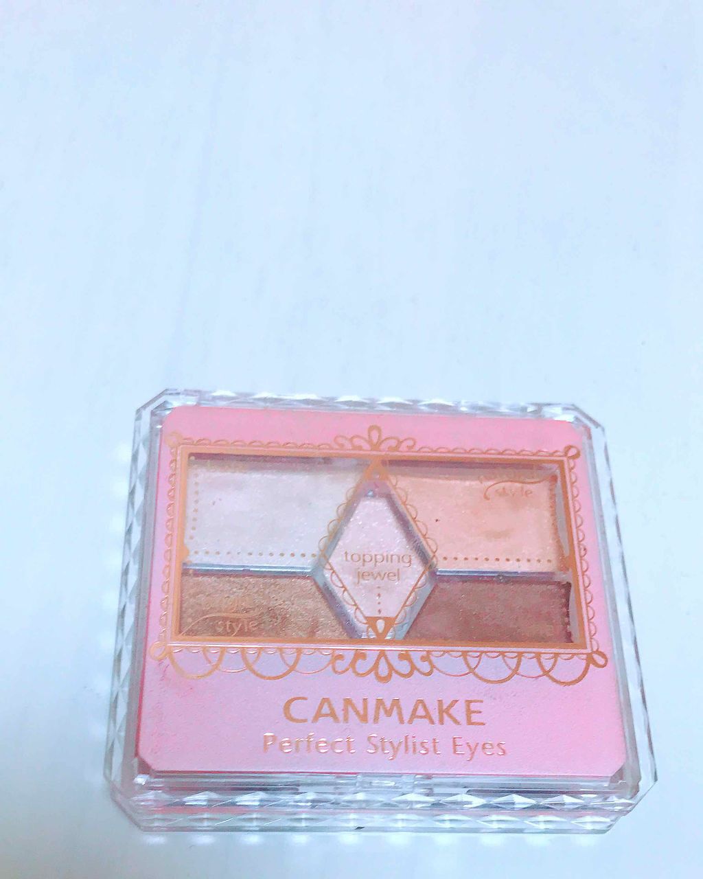 【旧品】パーフェクトスタイリストアイズ/キャンメイク/アイシャドウパレットを使ったクチコミ(1枚目)