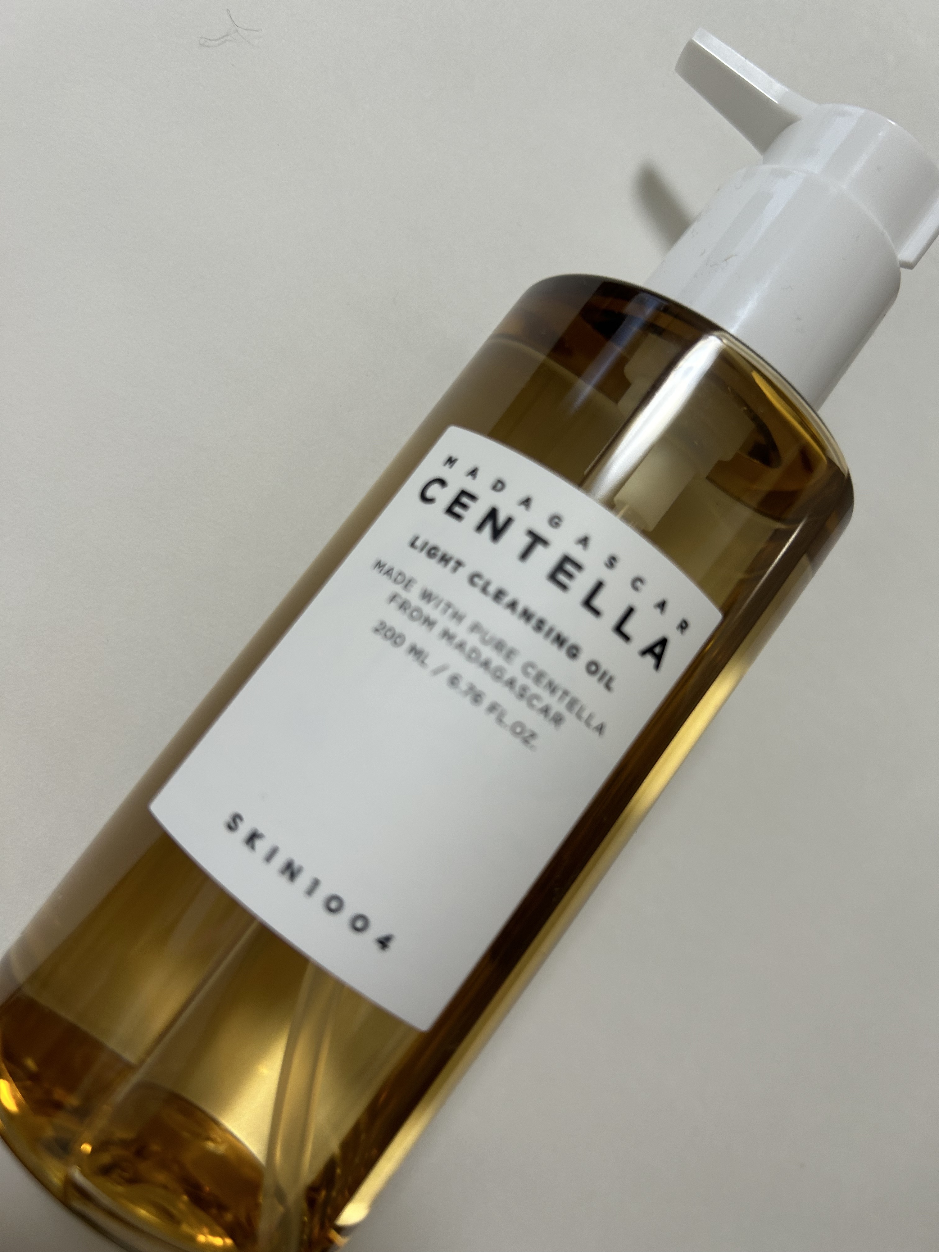 センテラ ライトクレンジングオイル/SKIN1004/オイルクレンジングを使ったクチコミ（1枚目）