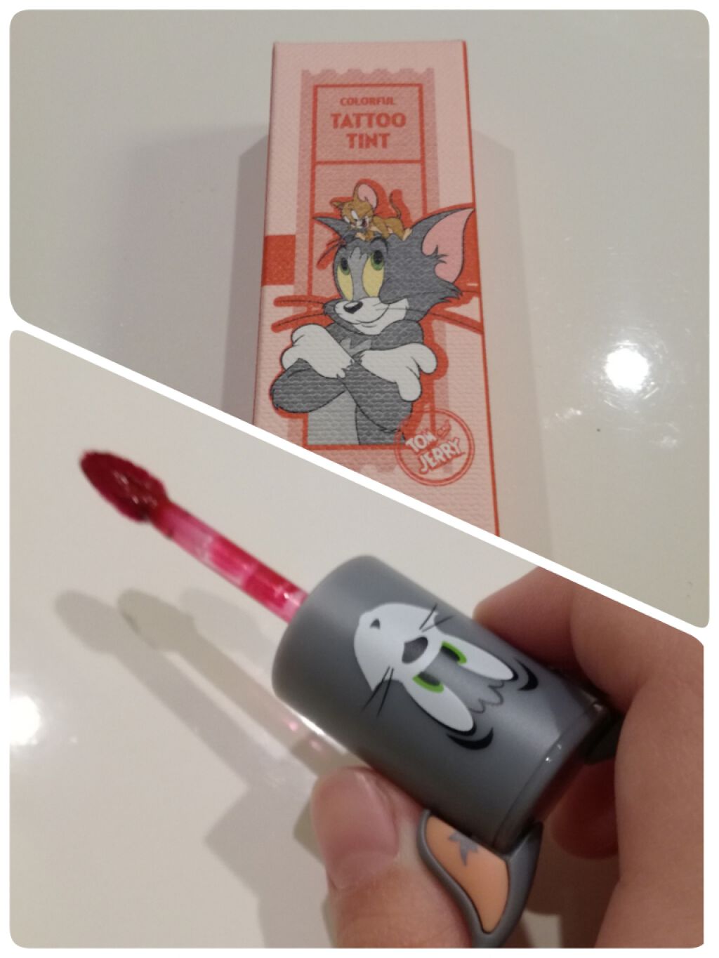 ラッキーフレンズ カラフルタトゥーティント/ETUDE/口紅を使ったクチコミ(2枚目)