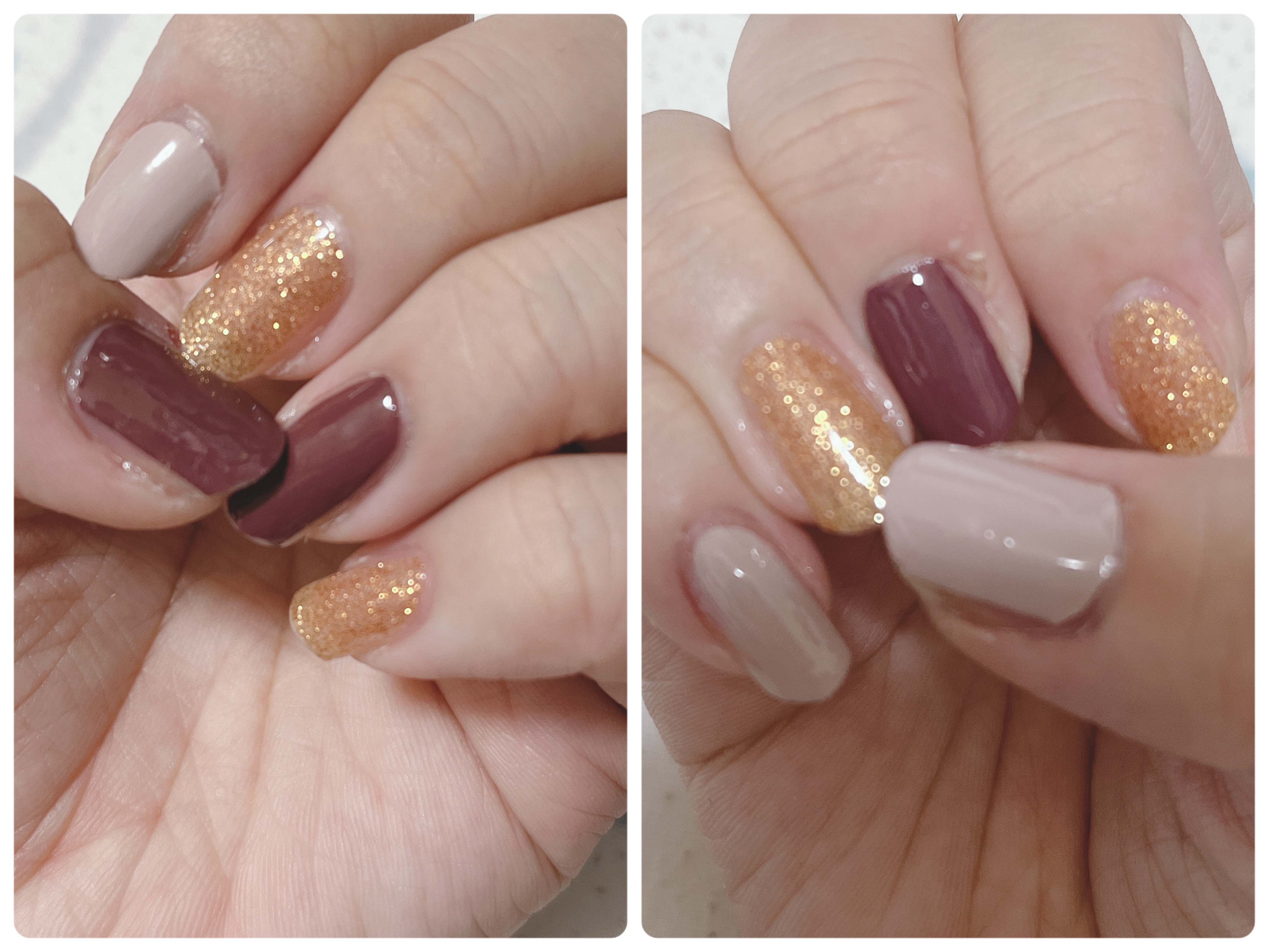 ジェルネイル（ライト対応）/セリア/ジェルネイルを使ったクチコミ（1枚目）