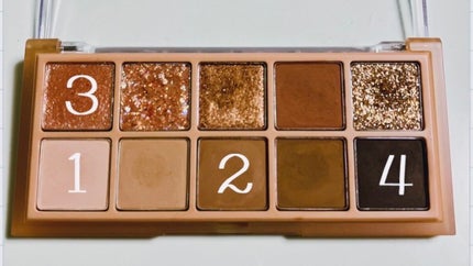 ベターザンパレット/rom&nd/アイシャドウパレットを使ったクチコミ(2枚目)