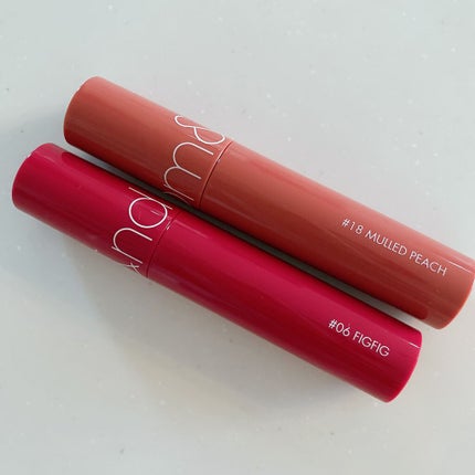 ジューシーラスティングティント/rom&nd/リップティントを使ったクチコミ(9枚目)