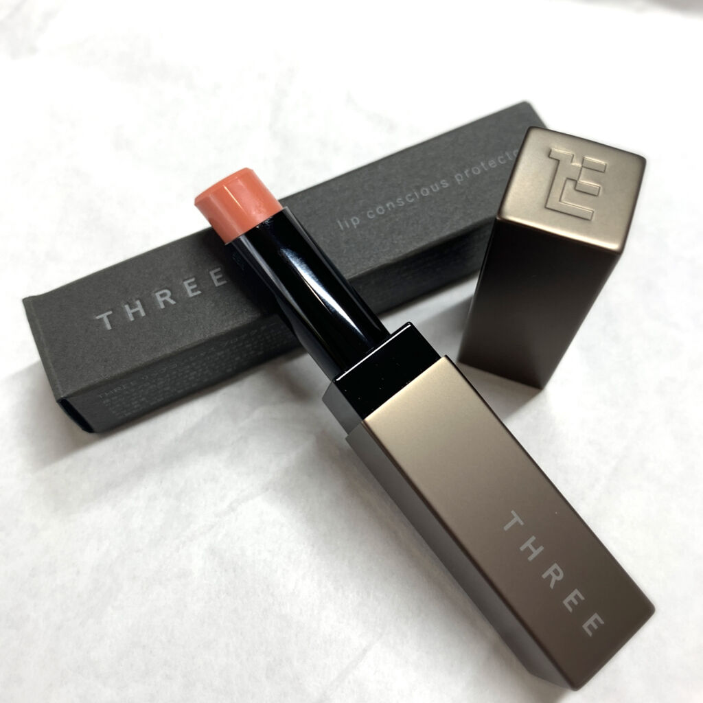 リップコンシャス プロテクター/THREE/リップクリームを使ったクチコミ（2枚目）