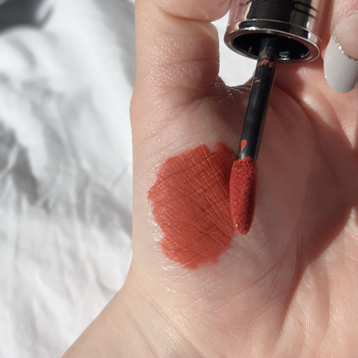 M·A·C ロックド キス インク リップカラー/M・A・C/口紅を使ったクチコミ（3枚目）