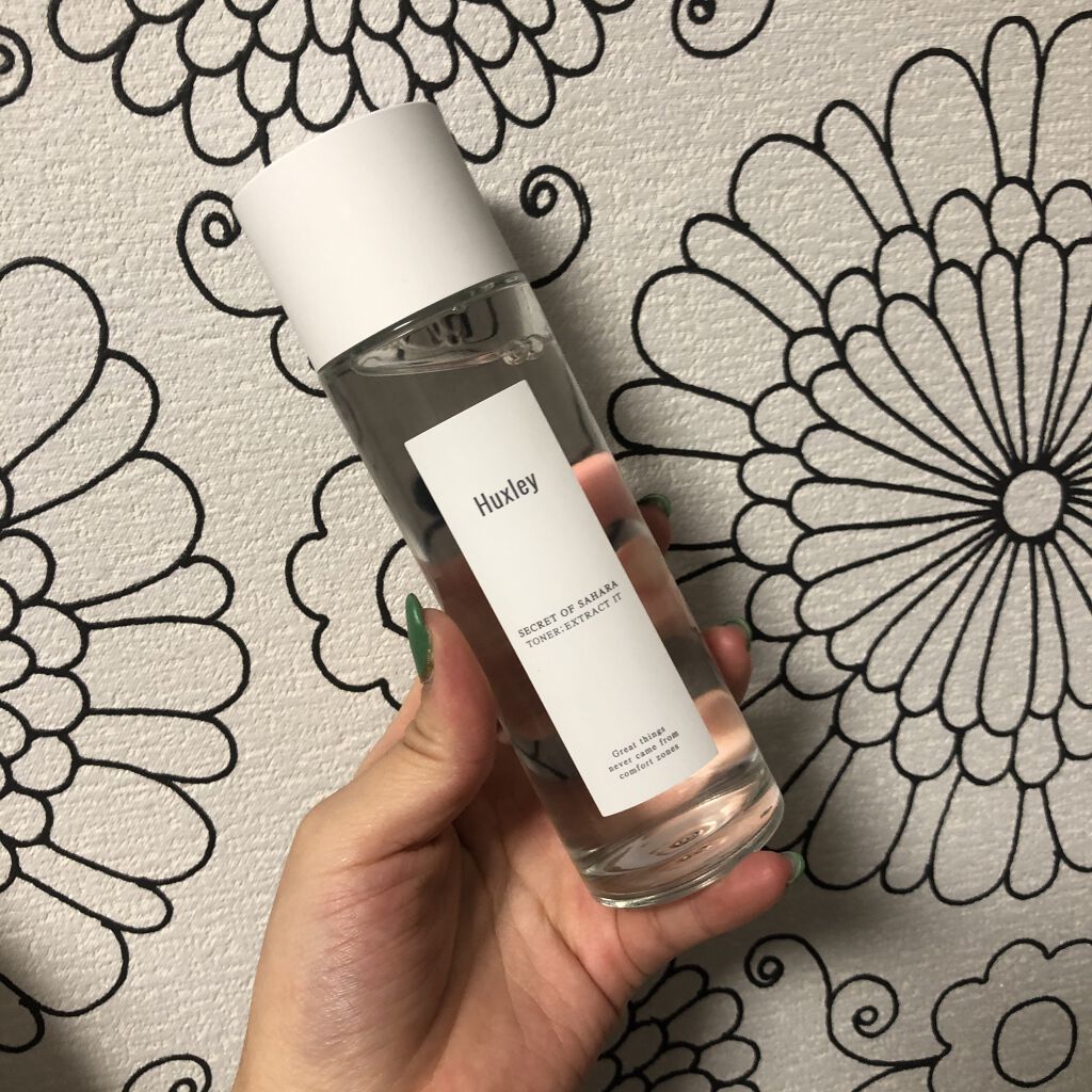 トナー；エクストラクトイット/Huxley/化粧水を使ったクチコミ（1枚目）