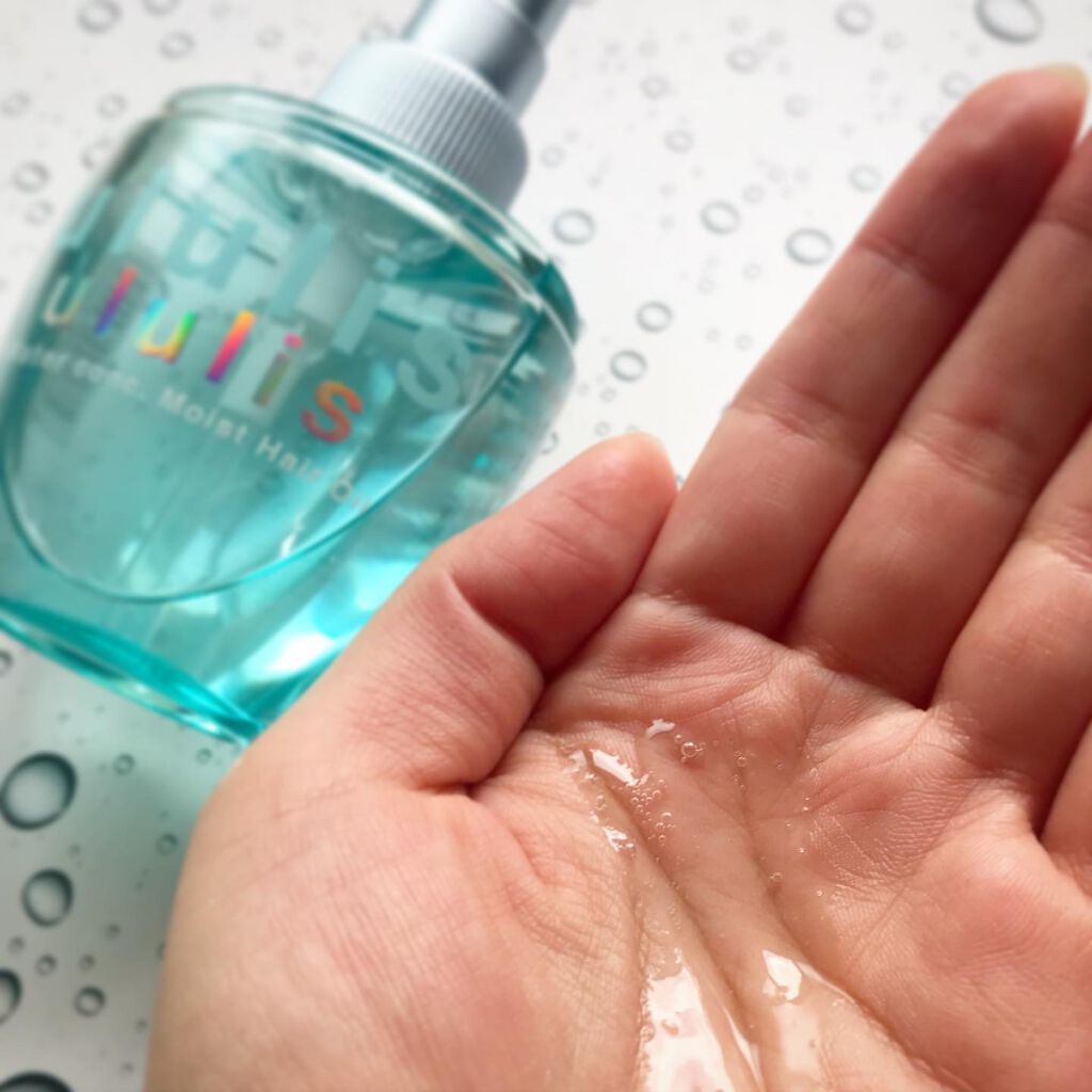 ウォーターコンク モイストヘアオイル/ululis/ヘアオイルを使ったクチコミ(2枚目)