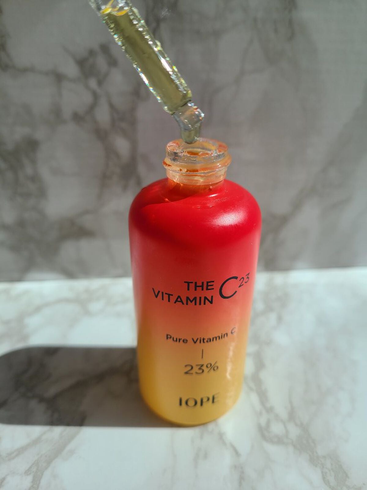 ザビタミンC23/IOPE/美容液を使ったクチコミ(4枚目)